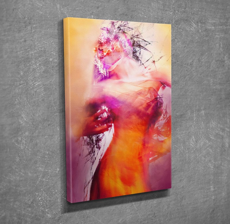 Dekorativ Canvasbilde 30x40 cm - Flerfarget - Innredning - Bilder & kunst - Lerretsbilder