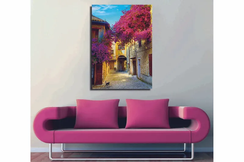 Dekorativ Canvasbilde 30x40 cm, Flerfarget