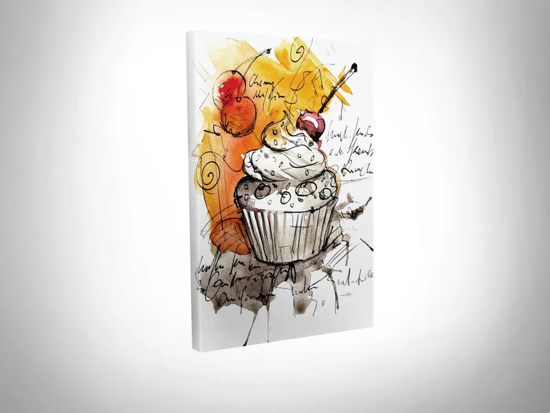 Dekorativ Canvasbilde 30x40 cm - Flerfarget - Innredning - Bilder & kunst - Lerretsbilder