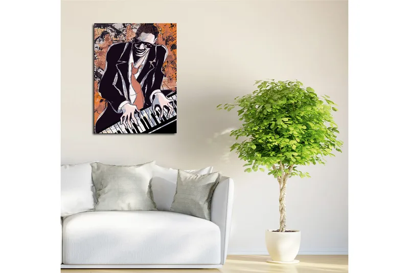 Dekorativ Canvasbilde 30x40 cm - Flerfarget - Innredning - Bilder & kunst - Lerretsbilder