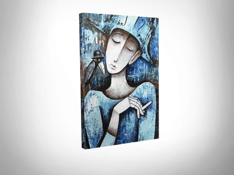 Dekorativ Canvasbilde 30x40 cm - Flerfarget - Innredning - Bilder & kunst - Lerretsbilder