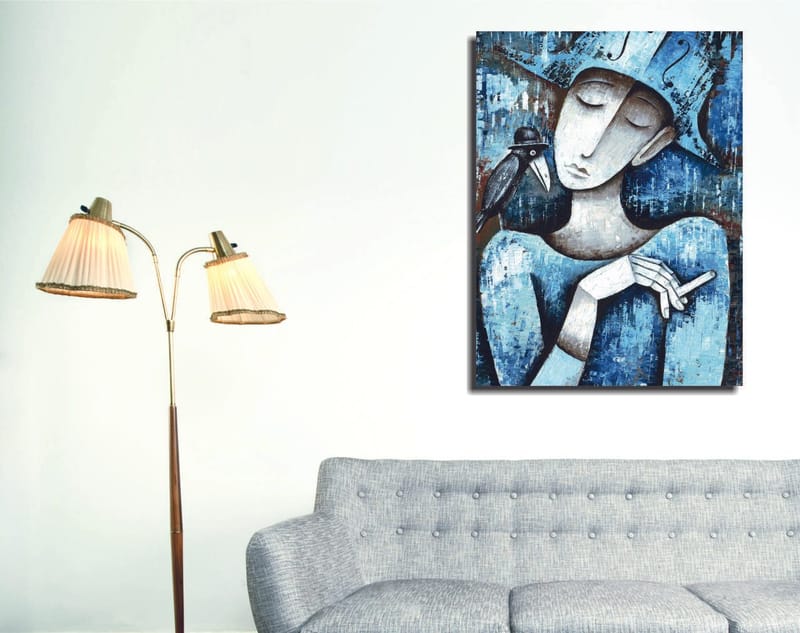 Dekorativ Canvasbilde 30x40 cm, Flerfarget