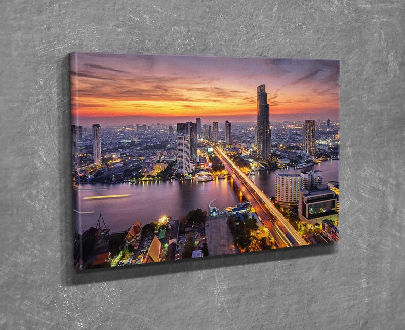 Dekorativ Canvasbilde 30x40 cm - Flerfarget - Innredning - Bilder & kunst - Lerretsbilder