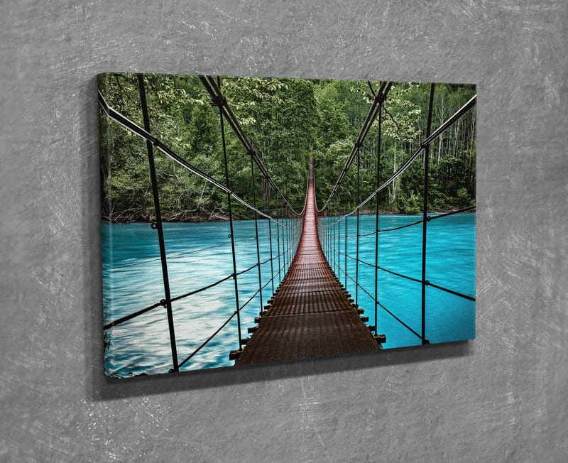 Dekorativ Canvasbilde 30x40 cm - Flerfarget - Innredning - Bilder & kunst - Lerretsbilder