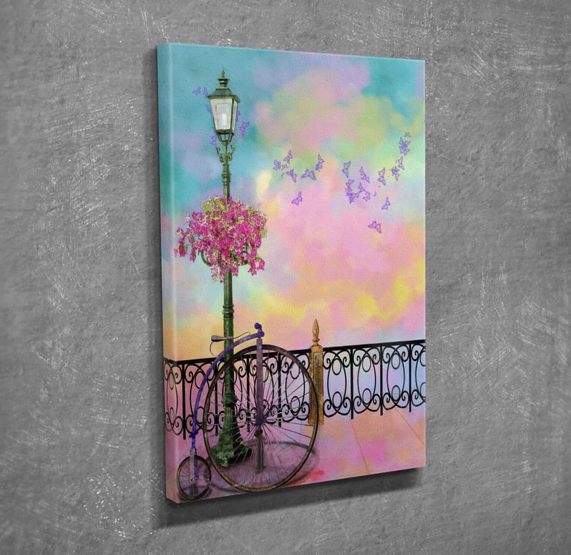 Dekorativ Canvasbilde 30x40 cm - Flerfarget - Innredning - Bilder & kunst - Lerretsbilder