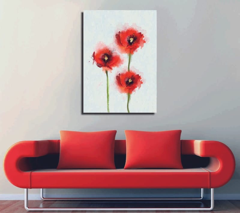 Dekorativ Canvasbilde 30x40 cm, Flerfarget