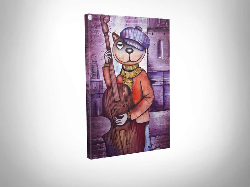 Dekorativ Canvasbilde 30x40 cm - Flerfarget - Innredning - Bilder & kunst - Lerretsbilder