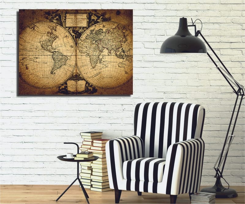 Dekorativ Canvasbilde 30x40 cm, Flerfarget