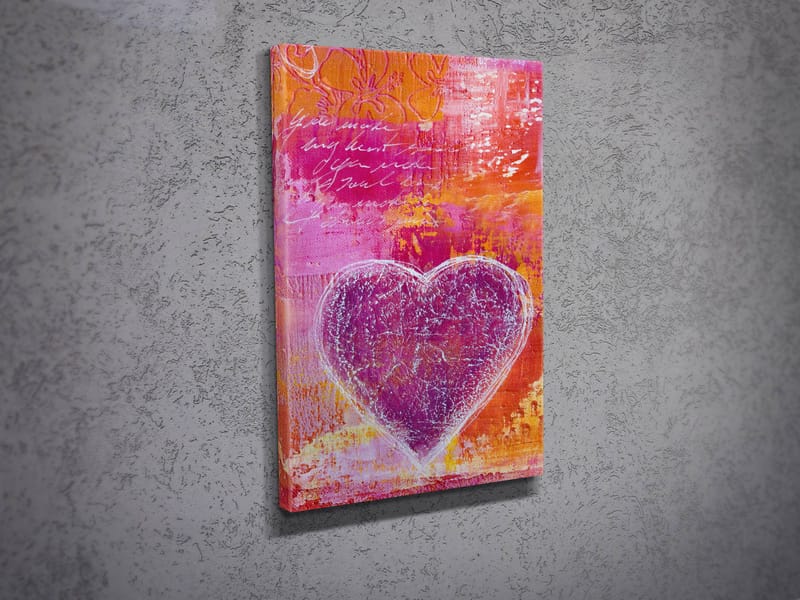 Dekorativ Canvasbilde 30x40 cm - Flerfarget - Innredning - Bilder & kunst - Lerretsbilder