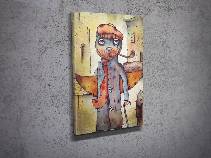 Dekorativ Canvasbilde 30x40 cm - Flerfarget - Innredning - Bilder & kunst - Lerretsbilder