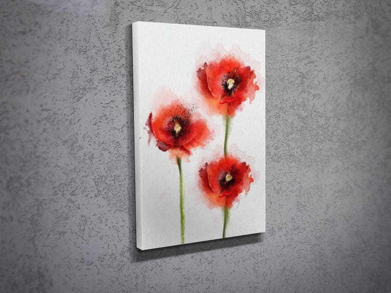 Dekorativ Canvasbilde 30x40 cm - Flerfarget - Innredning - Bilder & kunst - Lerretsbilder