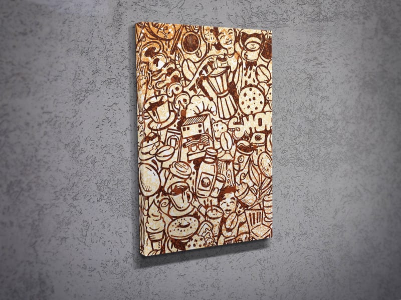 Dekorativ Canvasbilde 30x40 cm - Flerfarget - Innredning - Bilder & kunst - Lerretsbilder