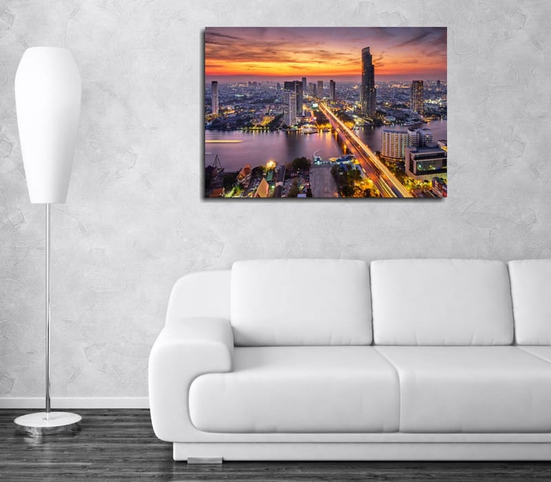 Dekorativ Canvasbilde 30x40 cm - Flerfarget - Innredning - Bilder & kunst - Lerretsbilder