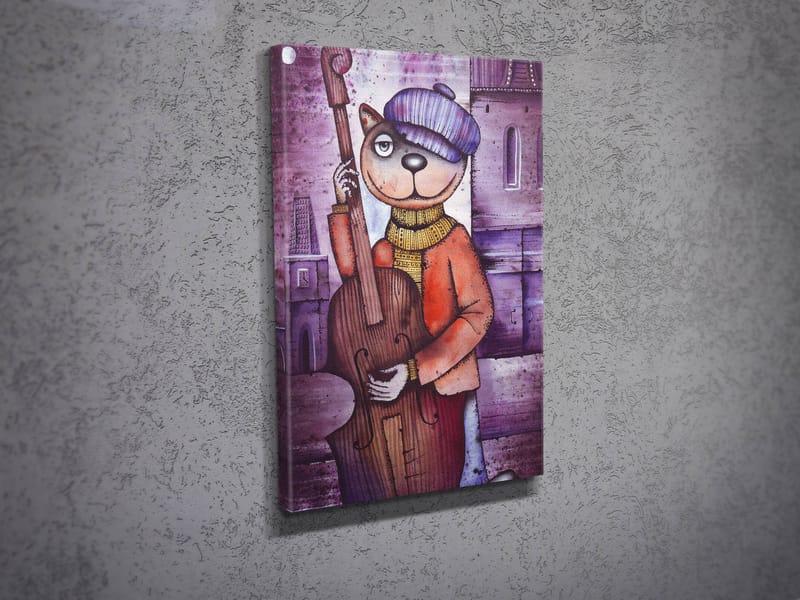 Dekorativ Canvasbilde 30x40 cm - Flerfarget - Innredning - Bilder & kunst - Lerretsbilder