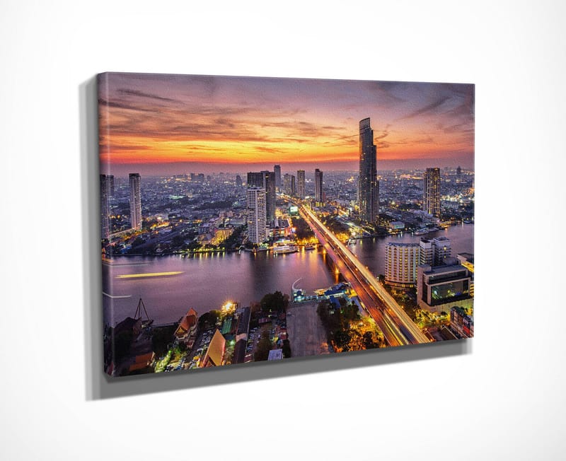 Dekorativ Canvasbilde 30x40 cm, Flerfarget