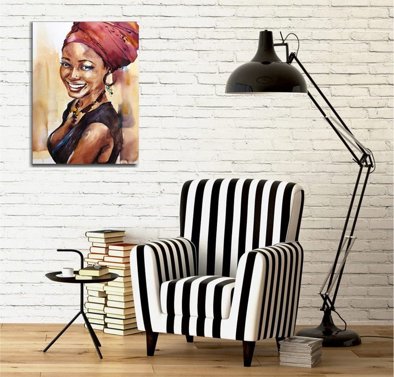 Dekorativ Canvasbilde 30x40 cm, Flerfarget