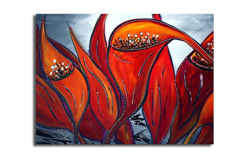 Dekorativ Canvasbilde 30x40 cm, Flerfarget