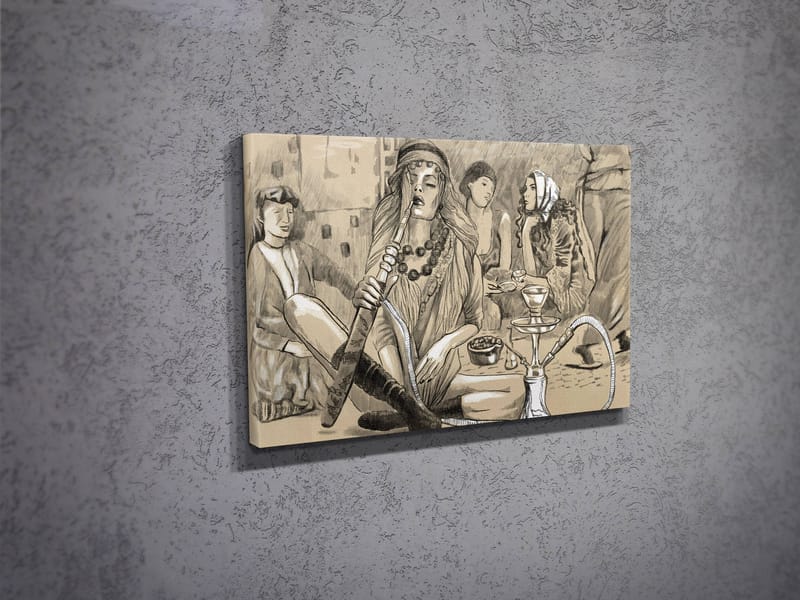 Dekorativ Canvasbilde 30x40 cm - Flerfarget - Innredning - Bilder & kunst - Lerretsbilder