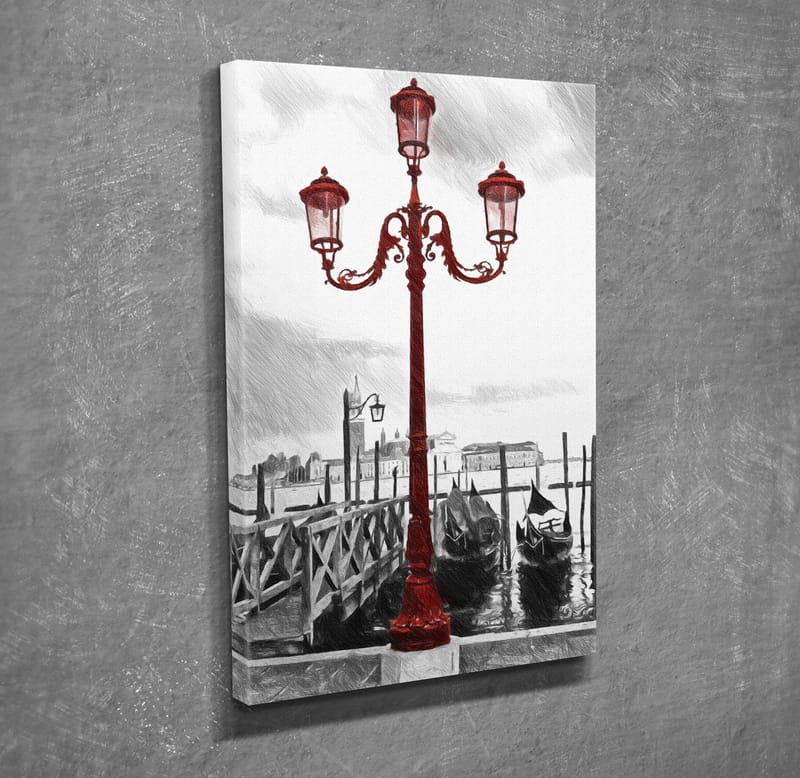 Dekorativ Canvasbilde 30x40 cm - Flerfarget - Innredning - Bilder & kunst - Lerretsbilder