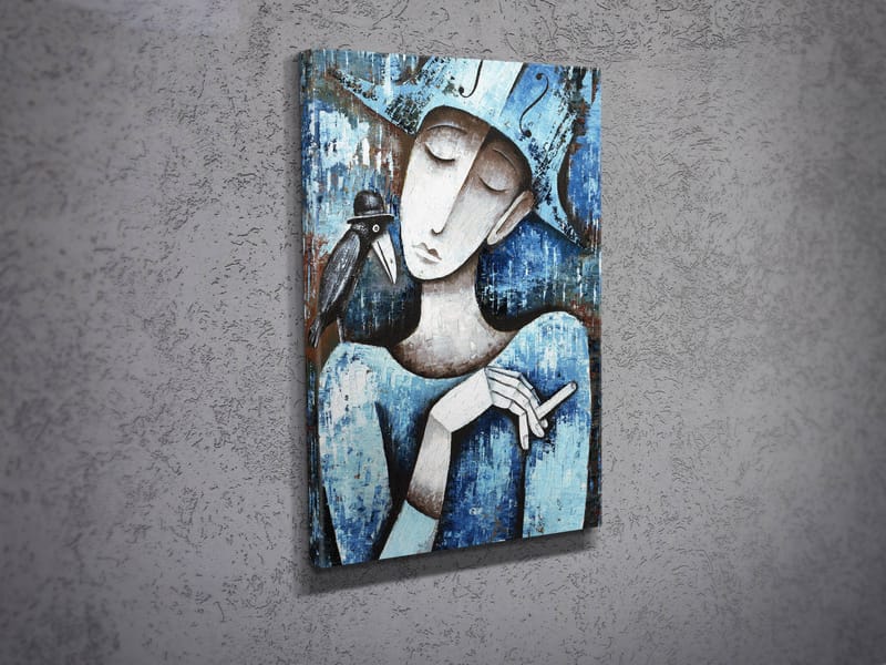 Dekorativ Canvasbilde 30x40 cm - Flerfarget - Innredning - Bilder & kunst - Lerretsbilder