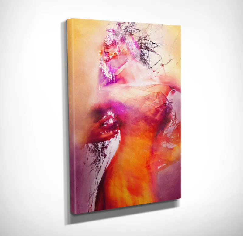 Dekorativ Canvasbilde 30x40 cm - Flerfarget - Innredning - Bilder & kunst - Lerretsbilder