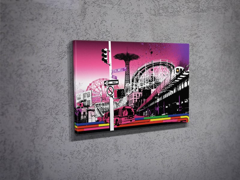 Dekorativ Canvasbilde 30x40 cm - Flerfarget - Innredning - Bilder & kunst - Lerretsbilder