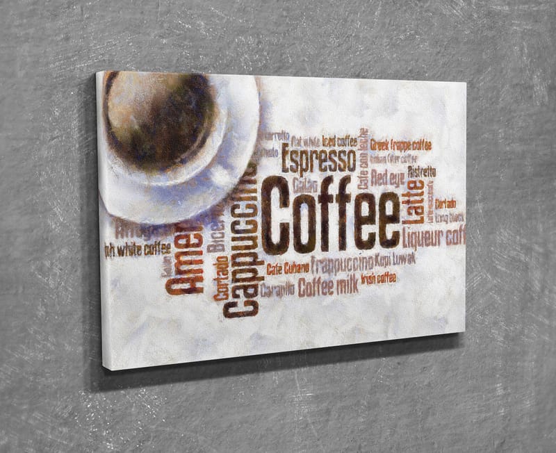 Dekorativ Canvasbilde 30x40 cm - Flerfarget - Innredning - Bilder & kunst - Lerretsbilder