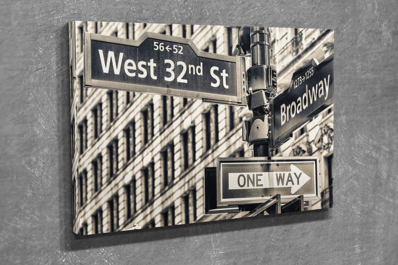 Dekorativ Canvasbilde 30x40 cm - Flerfarget - Innredning - Bilder & kunst - Lerretsbilder