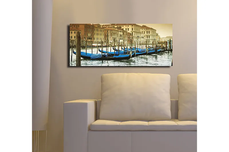 Dekorativ Canvasbilde 30x70 cm - Flerfarget - Innredning - Bilder & kunst - Lerretsbilder