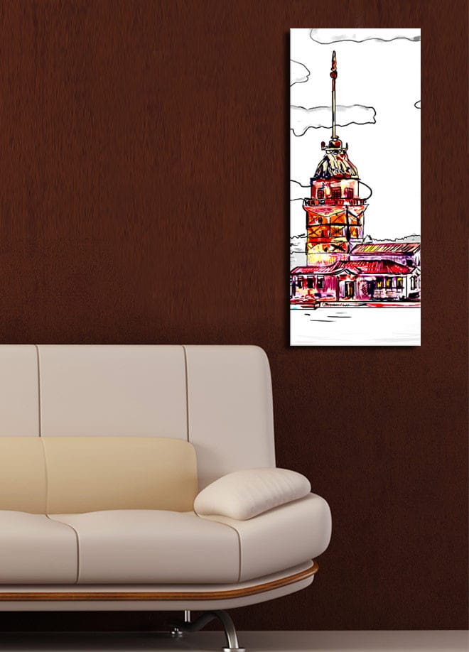 Dekorativ Canvasbilde 30x70 cm - Flerfarget - Innredning - Bilder & kunst - Lerretsbilder
