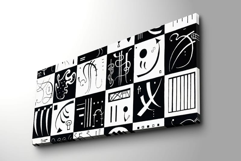 Dekorativ Canvasbilde 30x70 cm - Flerfarget - Innredning - Bilder & kunst - Lerretsbilder