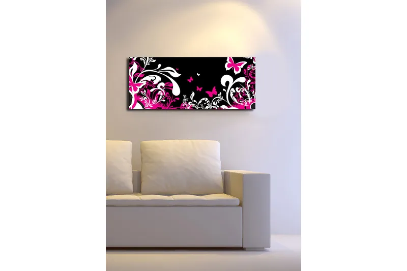 Dekorativ Canvasbilde 30x70 cm - Flerfarget - Innredning - Bilder & kunst - Lerretsbilder