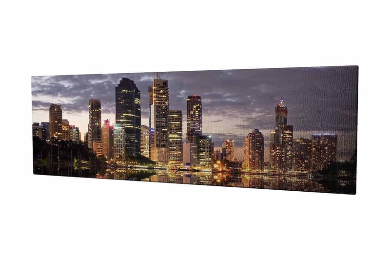 Dekorativ Canvasbilde 30x80 cm, Flerfarget