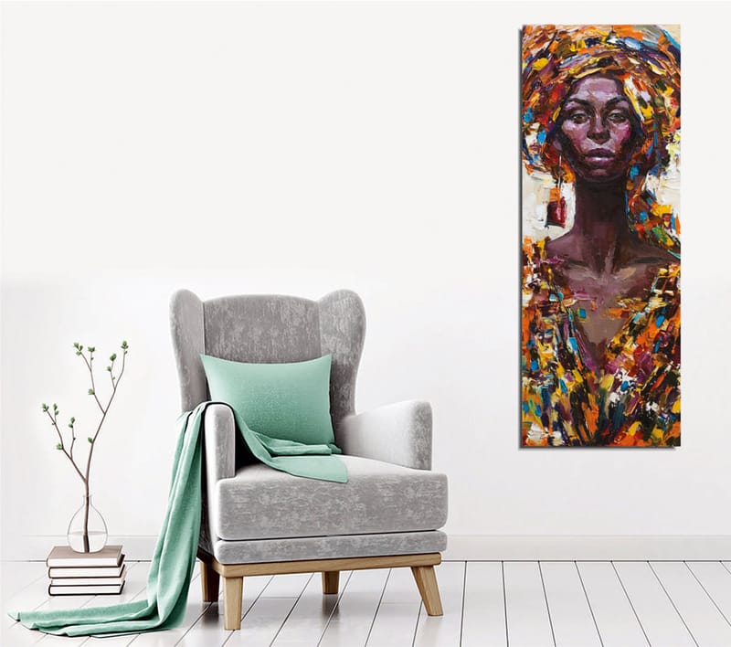 Dekorativ Canvasbilde 30x80 cm - Flerfarget - Innredning - Bilder & kunst - Lerretsbilder