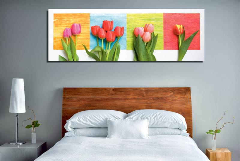 Dekorativ Canvasbilde 30x80 cm - Flerfarget - Innredning - Bilder & kunst - Lerretsbilder