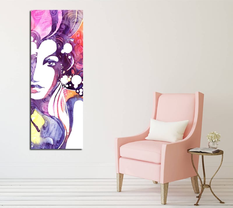 Dekorativ Canvasbilde 30x80 cm - Flerfarget - Innredning - Bilder & kunst - Lerretsbilder