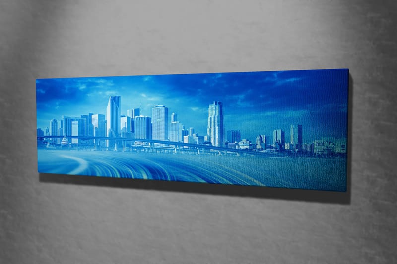 Dekorativ Canvasbilde 30x80 cm - Flerfarget - Innredning - Bilder & kunst - Lerretsbilder
