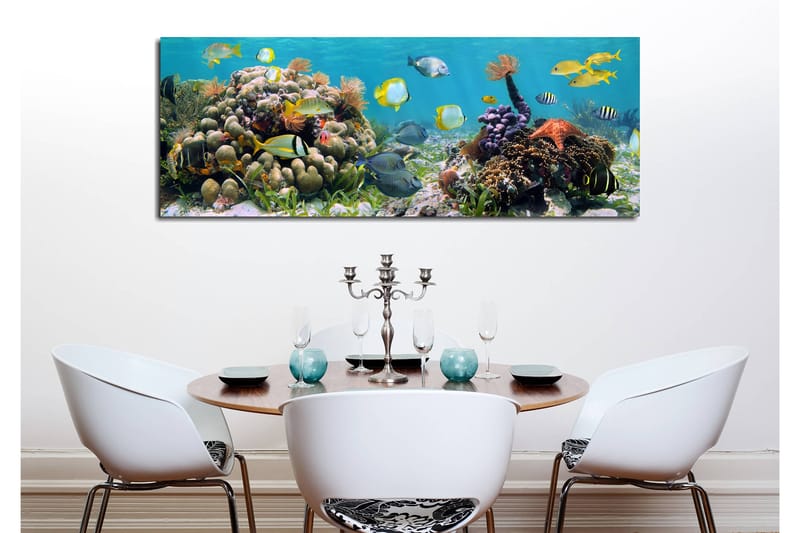 Dekorativ Canvasbilde 30x80 cm - Flerfarget - Innredning - Bilder & kunst - Lerretsbilder