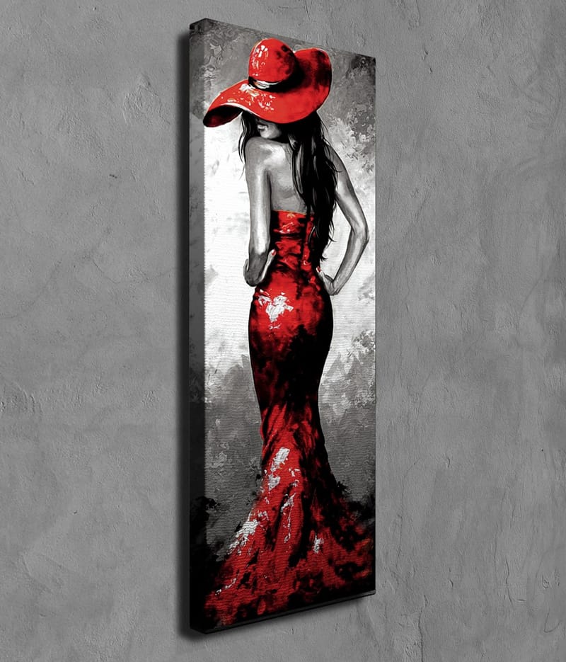 Dekorativ Canvasbilde 30x80 cm - Flerfarget - Innredning - Bilder & kunst - Lerretsbilder