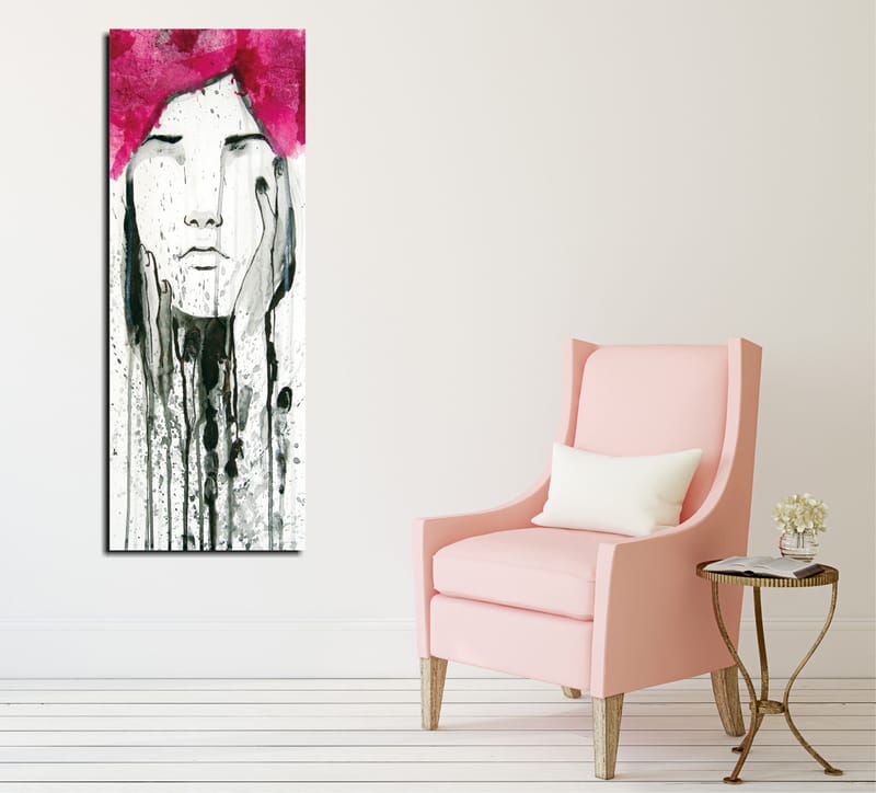 Dekorativ Canvasbilde 30x80 cm - Flerfarget - Innredning - Bilder & kunst - Lerretsbilder