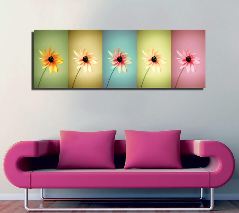 Dekorativ Canvasbilde 30x80 cm - Flerfarget - Innredning - Bilder & kunst - Lerretsbilder