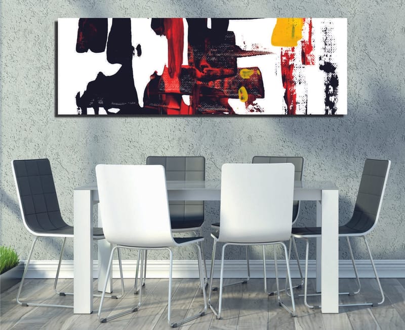 Dekorativ Canvasbilde 30x80 cm, Flerfarget