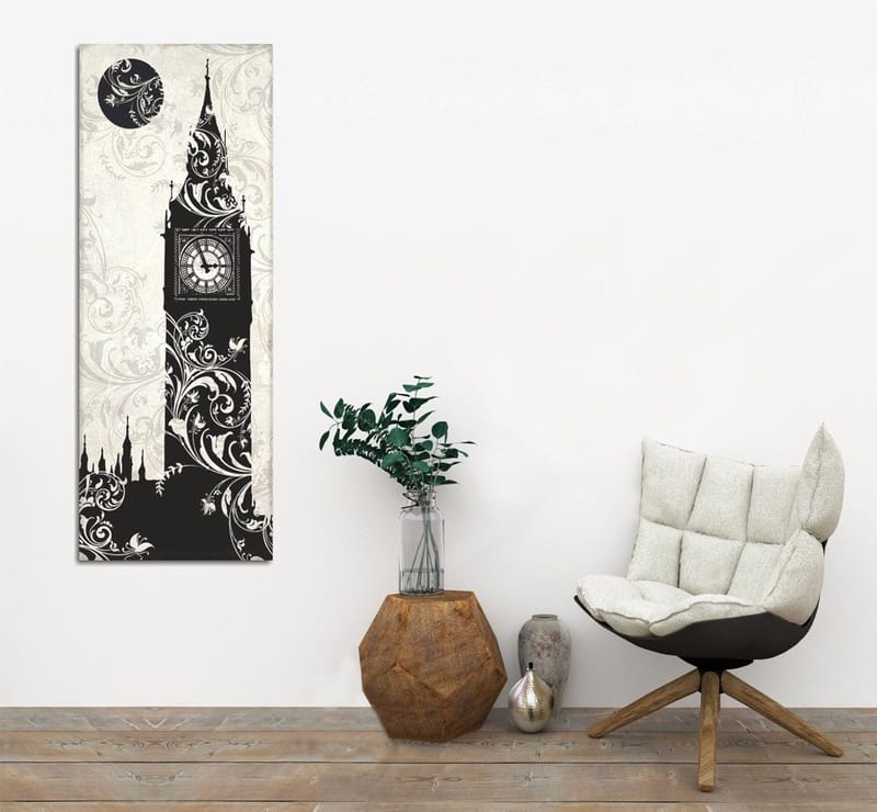 Dekorativ Canvasbilde 30x80 cm, Flerfarget