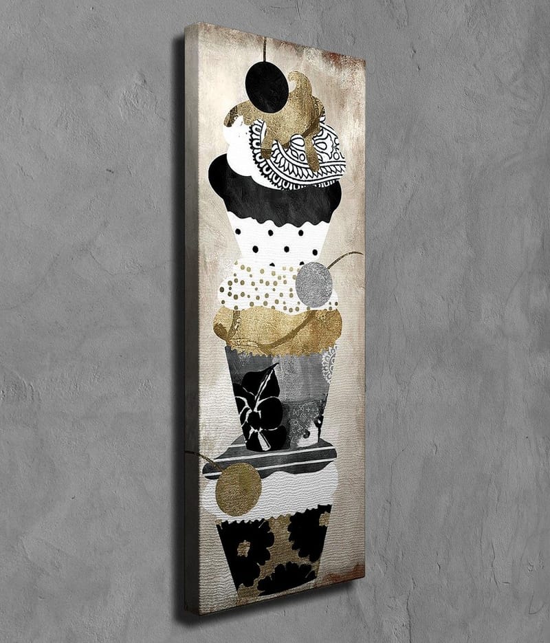 Dekorativ Canvasbilde 30x80 cm - Flerfarget - Innredning - Bilder & kunst - Lerretsbilder