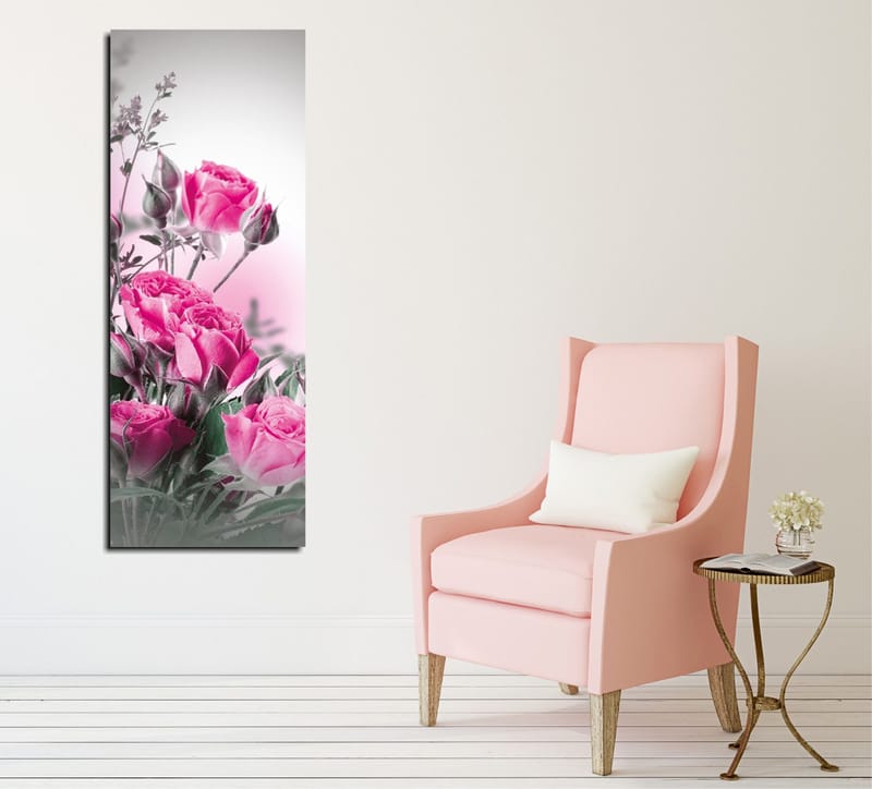 Dekorativ Canvasbilde 30x80 cm, Flerfarget