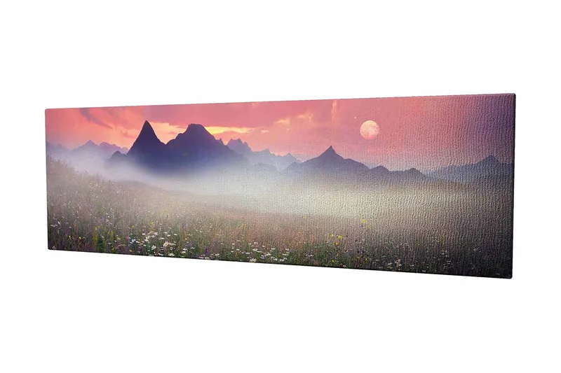 Dekorativ Canvasbilde 30x80 cm, Flerfarget