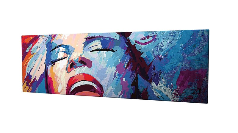 Dekorativ Canvasbilde 30x80 cm - Flerfarget - Innredning - Bilder & kunst - Lerretsbilder