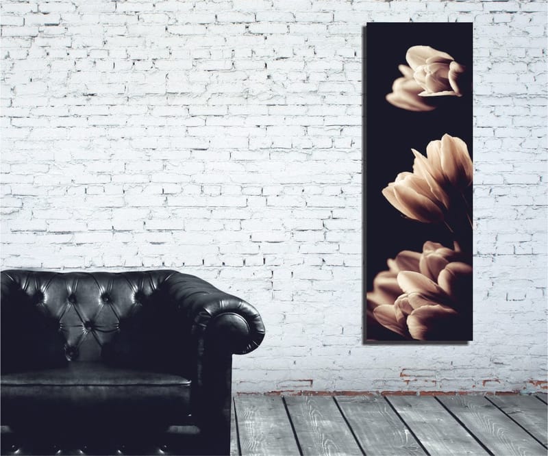 Dekorativ Canvasbilde 30x80 cm, Flerfarget