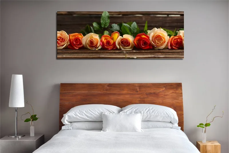 Dekorativ Canvasbilde 30x80 cm, Flerfarget