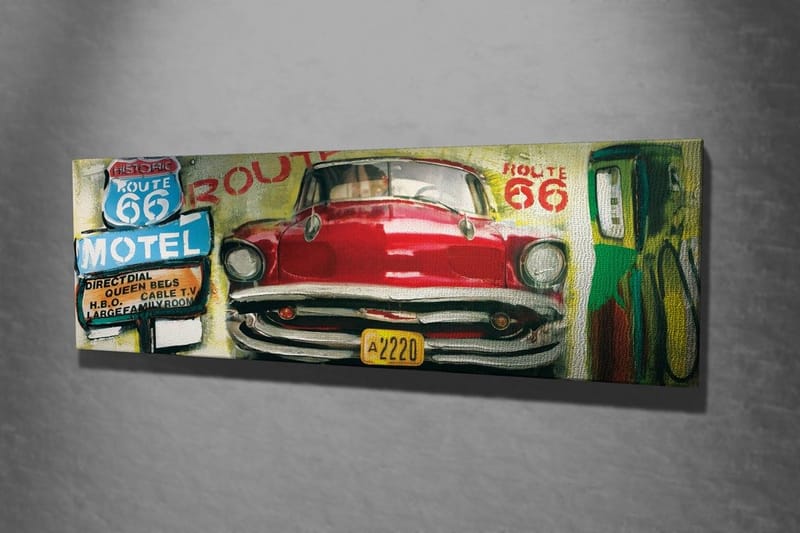 Dekorativ Canvasbilde 30x80 cm - Flerfarget - Innredning - Bilder & kunst - Lerretsbilder